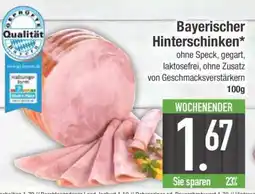 Edeka Bayerischer Hinterschinken Angebot