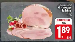 Edeka Schwarzwaldhof Kirschwasser-Schinken Angebot