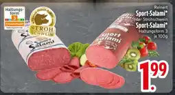 Edeka Reinert Sport-Salami oder Strohschein Sport-Salami Angebot