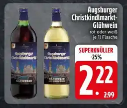 Edeka Augsburger Christkindlmarkt-Glühwein Angebot