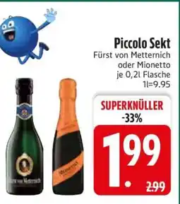 Edeka Piccolo- Sekt Angebot
