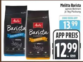 Edeka Melitta Barista Ganze Bohnen Angebot