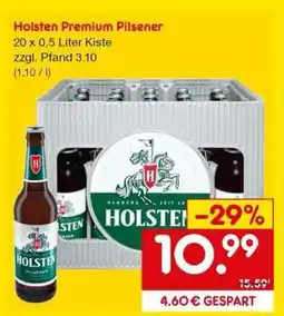Netto Marken-Discount Holsten Premium Pilsener Angebot