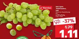 Kaufland Ital./span. Tafeltrauben, hell Angebot