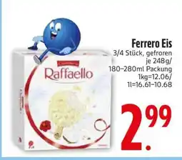 Edeka FERRERO Eis Angebot