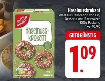 Edeka Haselnusskrokant Angebot