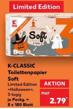 Kaufland K-CLASSIC Toilettenpapier Soft Angebot