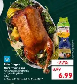 Kaufland Poln./ungar. Hafermastgans Angebot