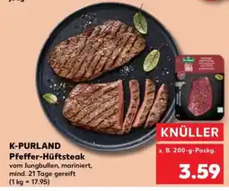 Kaufland K-PURLAND Pfeffer-Hüftsteak Angebot