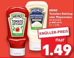 Kaufland HEINZ Tomaten-Ketchup oder Mayonnaise Angebot