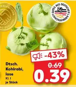 Kaufland Dtsch. Kohlrabi, lose Angebot