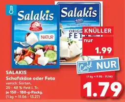 Kaufland SALAKIS Schafskäse oder Feta Angebot