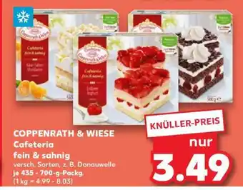 Kaufland COPPENRATH & WIESE Cafeteria fein & sahnig Angebot