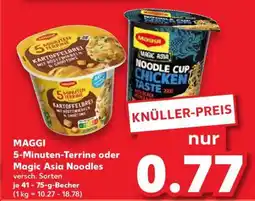 Kaufland Maggi 5 Minuten Terrine oder Magic Asia Noodles Angebot