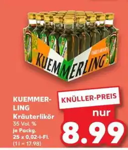 Kaufland KUEMMERLING Kräuterlikör Angebot