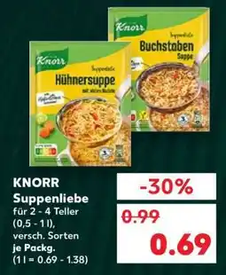 Kaufland KNORR Suppenliebe Angebot