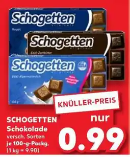 Kaufland SCHOGETTEN Schokolade Angebot