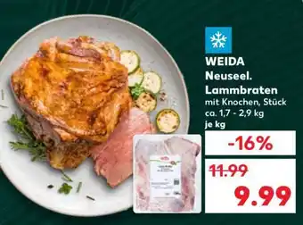 Kaufland WEIDA Neuseel. Lammbraten Angebot