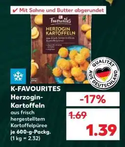 Kaufland K-FAVOURITES Herzogin- Kartoffeln Angebot