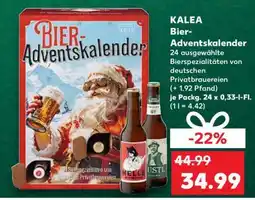 Kaufland KALEA Bier-Adventskalender Angebot