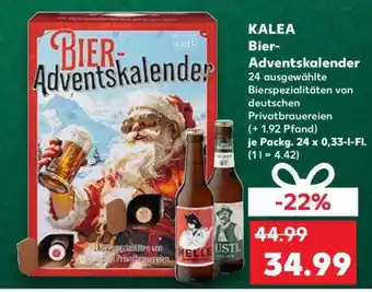 Kaufland KALEA Bier-Adventskalender Angebot