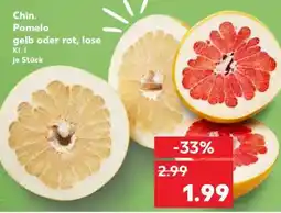 Kaufland Chin. Pomelo gelb oder rot, lose Angebot
