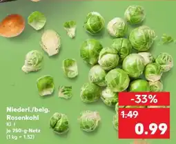 Kaufland Niederl./belg. Rosenkohl Angebot