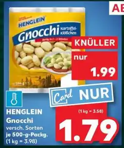 Kaufland HENGLEIN Gnocchi Angebot