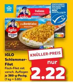 Kaufland Iglo Schlemmer Filet Angebot