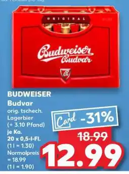 Kaufland Budweiser Budvar Angebot