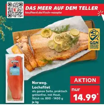 Kaufland Norweg. Lachsfilet Angebot
