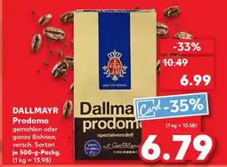 Kaufland Dallmayr Prodomo Angebot