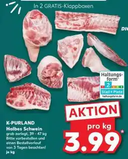 Kaufland K-PURLAND Halbes Schwein Angebot