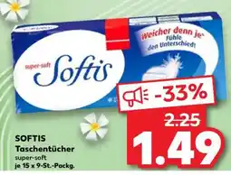 Kaufland Softis Taschentücher Angebot