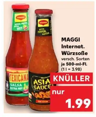 Kaufland MAGGI Internat. Würzsoße Angebot