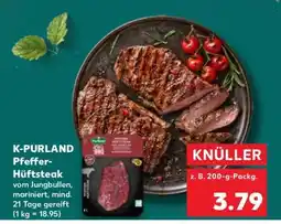 Kaufland K-PURLAND Pfeffer-Hüftsteak Angebot