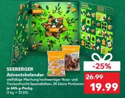 Kaufland Seeberger Adventskalender Angebot