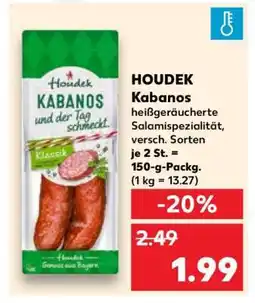 Kaufland HOUDEK Kabanos Angebot