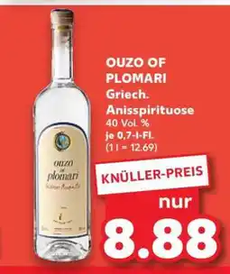 Kaufland OUZO of Plomari Angebot