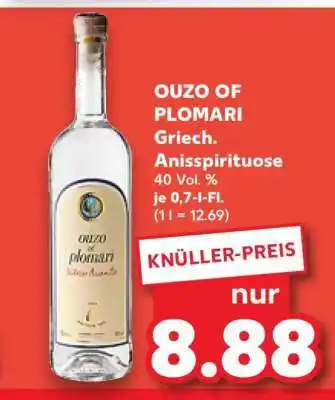 Kaufland OUZO of Plomari Angebot