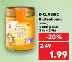 Kaufland K-CLASSIC Blütenhonig Angebot