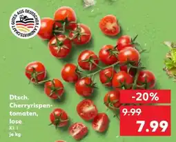 Kaufland Dtsch. Cherryrispentomaten, lose Angebot