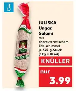 Kaufland JULISKA Ungar. Salami Angebot