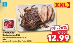Kaufland K-PURLAND Rinderbraten XXL Angebot