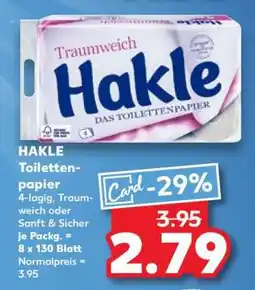 Kaufland Hakle Toilettenpapier Angebot