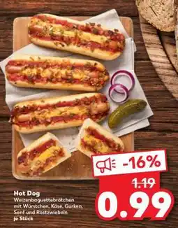 Kaufland Hot Dog Angebot