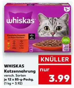 Kaufland WHISKAS Katzennahrung Angebot