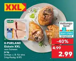 Kaufland K-PURLAND Eisbein XXL Angebot