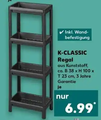Kaufland K-CLASSIC Regal Angebot