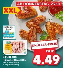 Kaufland K-PURLAND Hähnchenflügel XXL Angebot